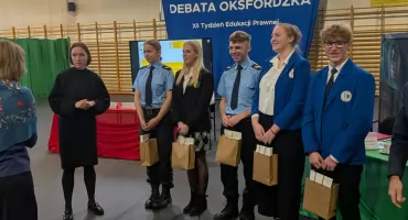 Drużyna Ekonomika wygrywa Debatę Oksfordzką w Kościerzynie!