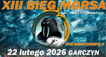 Garczyn. XIII Bieg Morsa im. Radka Flisikowskiego - pomorskie święto zimowej aktywności