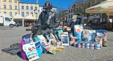 Po śmierci posła zorganizowano wyjątkową akcję na kościerskim Rynku