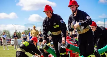 Piknik Strażacki w Kornem. Osiem jednostek OSP gminy Kościerzyna stanęło do zawodów