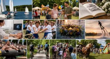 Weekend ze spartakiadą KGW, sobótkami, festynami i rowerami