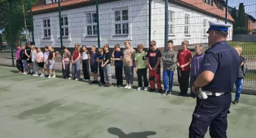 To był ważny egzamin. Uczniowie z SP w Starych Polaszkach walczyli o karty rowerowe
