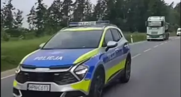 Policjant ukarany za brawurową jazdę drogą krajową nr 20!