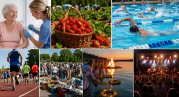 Weekend z Truskawkobraniem, sobótkami, festynem na rozpoczęcie lata i biegami