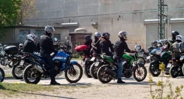 Kościerscy motocykliści przed sezonem: trasy, zloty i transport jednośladu