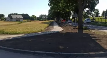 Modernizacja drogi do Grabowa Kościerskiego wchodzi w kolejny etap