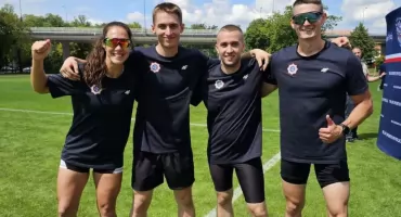 Policjant z Kościerzyny na podium mistrzostw Polski. Brąz w jubileuszowym roku