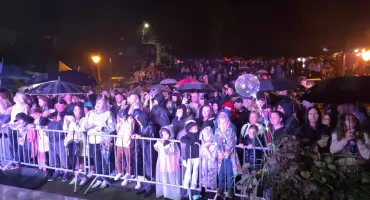 Dni Dziemian 2026. Mimo deszczu bawili się znakomicie. Dziś druga część imprezy