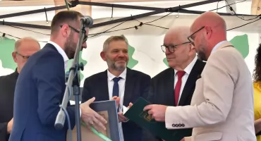 Święto Chleba w Kościerzynie. Jubileusz Bernarda Jarzębińskiego i wyjątkowa atmosfera