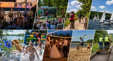 Weekend z Kościerską Biesiadą Weselną, Drezynami, festynami i sportowymi emocjami