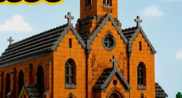 Kreatywne zajęcia „Budujemy z klocków LEGO”. Powstanie makieta kościoła pw. Michała Archanioła w Lipuszu