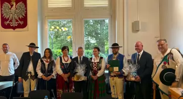 20 lat partnerstwa powiatów kościerskiego i nowotarskiego