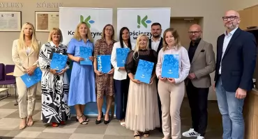 Nowi nauczyciele mianowani w Kościerzynie. Odebrali akty nadania stopnia awansu zawodowego