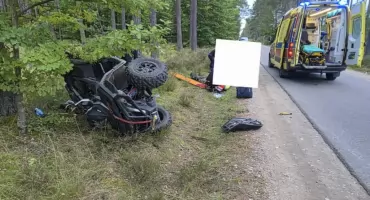 Śmierć i dwie osoby w szpitalu. Tragiczny weekend na quadach